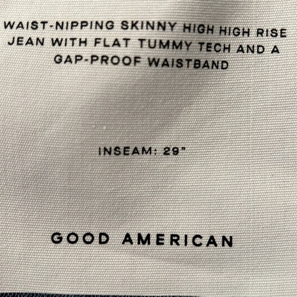 NWT Good American Good Waist Jeans 👖 - Picture 3 of 11